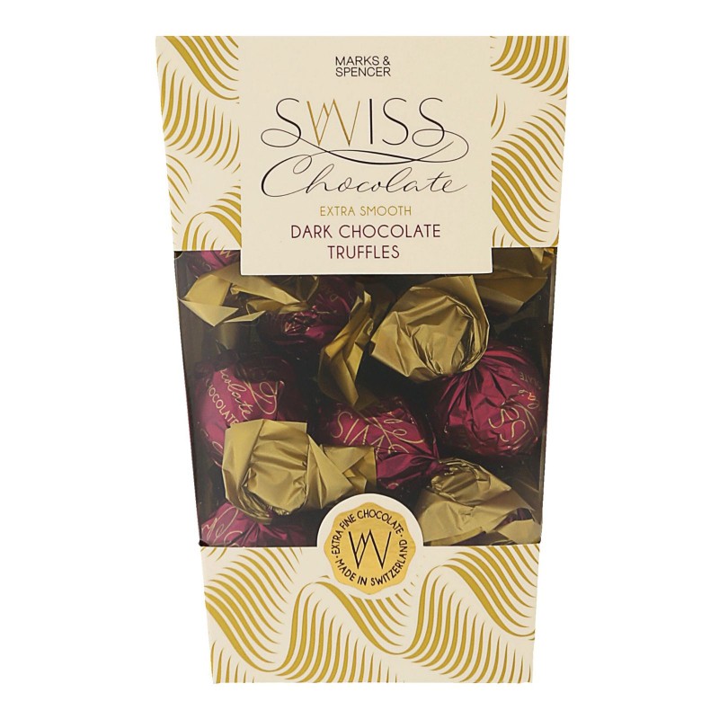 Swiss Dark Chocolate Truffles